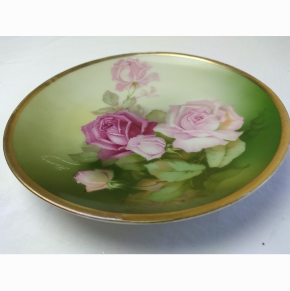 Thomas Sevres SIGNED Hand-painted Porcelein Plate - Picture 4 of 12